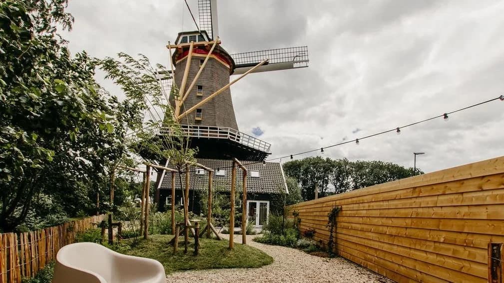 Slapen in een Molen in Arkel